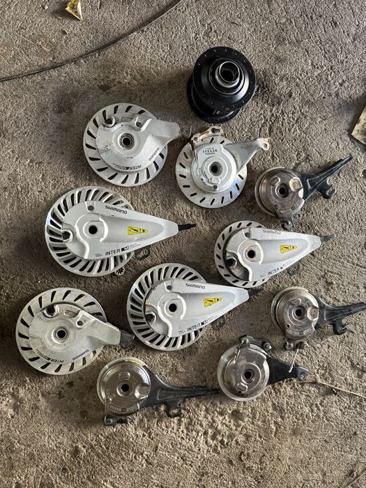 zestaw hamulców rolkowych shimano