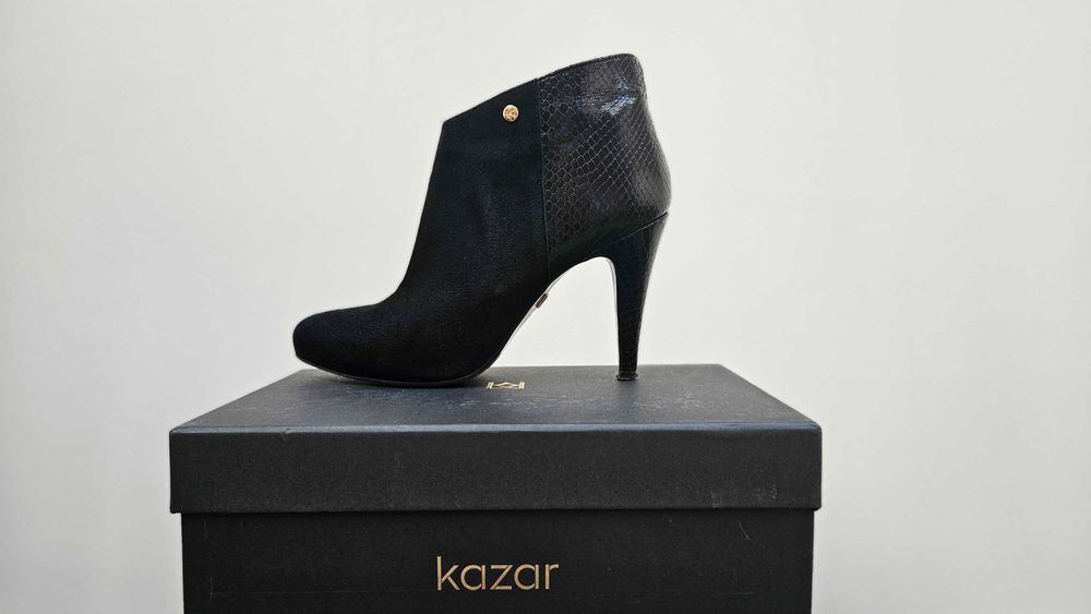 Botki skóra Kazar 40 25.5cm