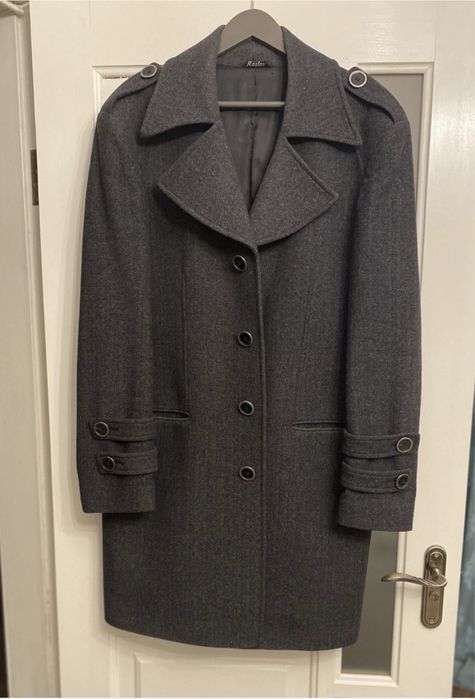 Пальто виробник Україна Roslav шерсть розмір 56