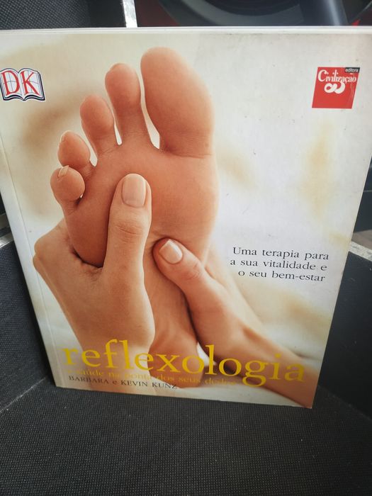 2 livros Electroterapia e Reflexologia