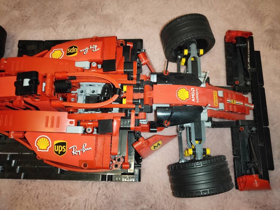 Klocki Bolid F1 SF90 kompatybilne z LEGO Technic