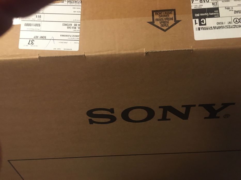 Oryginalny karton do transportu telewizora Sony 75" X95K