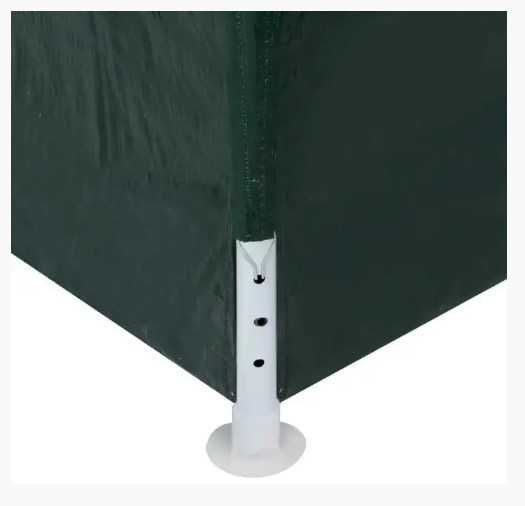 Павільйон садовий Avko Garden 3х6 м з 6 стінками зелений