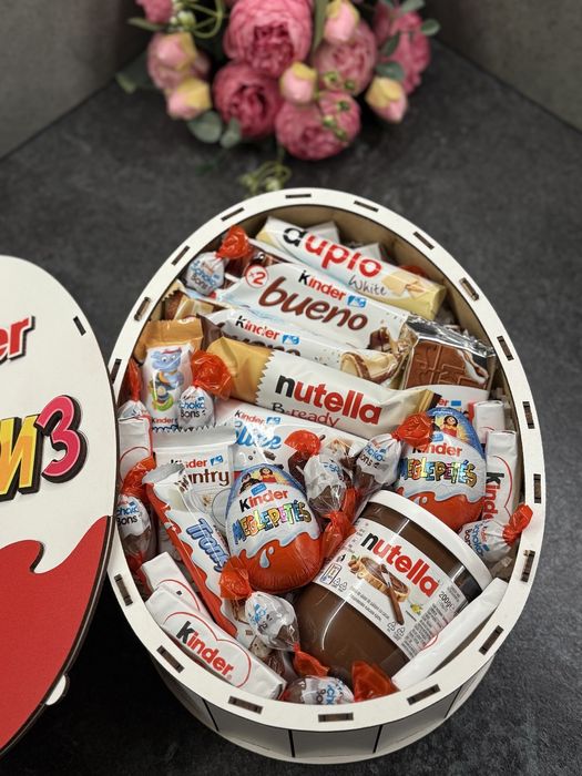 Кіндер бокс Kinder Milka бокс Дитячий подарунок Набір Корпоративний