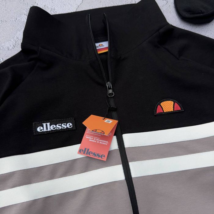 Олімпійка Ellesse. ЛЮКС якість Кофта на змійці Еліс. Зіпка