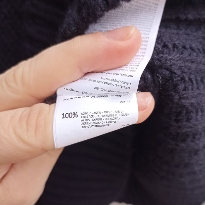 Kamizelka bezrękawnik S oversize do XXL