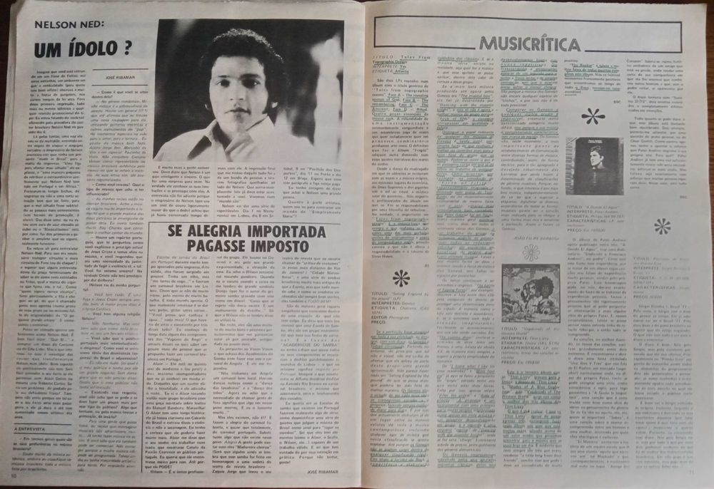 José Afonso	- - -		Musicalíssimo - nr. 68	- - - - -	Jornal