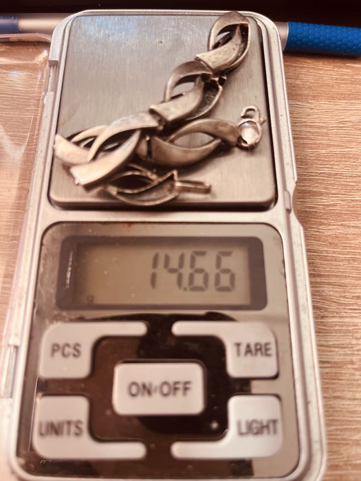 Спібло Срібло 925, ,кліпси,ланцюжок