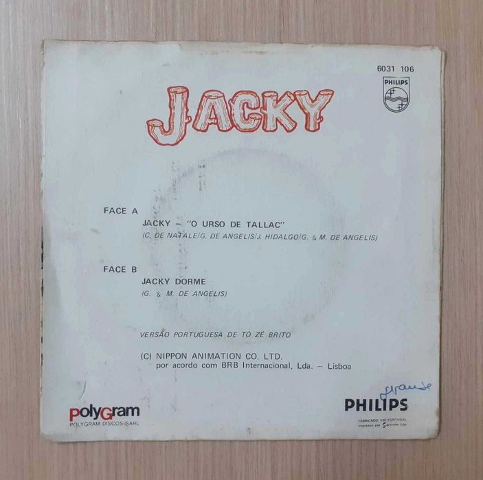 Da Série da TV - Jacky O Urso De Tallac