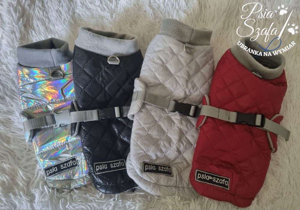 Kurtka zimowa  derka dla psa .jamnik .chi .maltańczyk  york na miare
