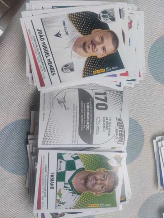 Cromos da liga 2024/25.  Atualização com mercado de inverno