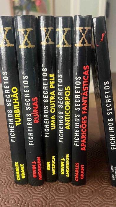 Livros de ficção cientifica X FILES