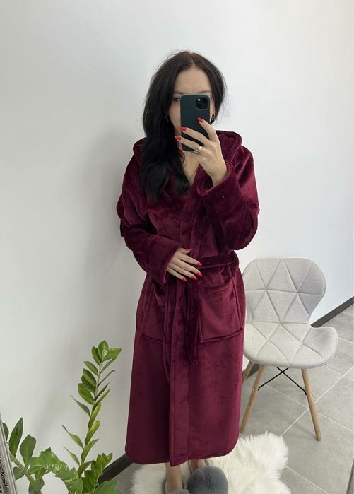 Якісний жіночий халат великого малого розміру, женский халат махровий