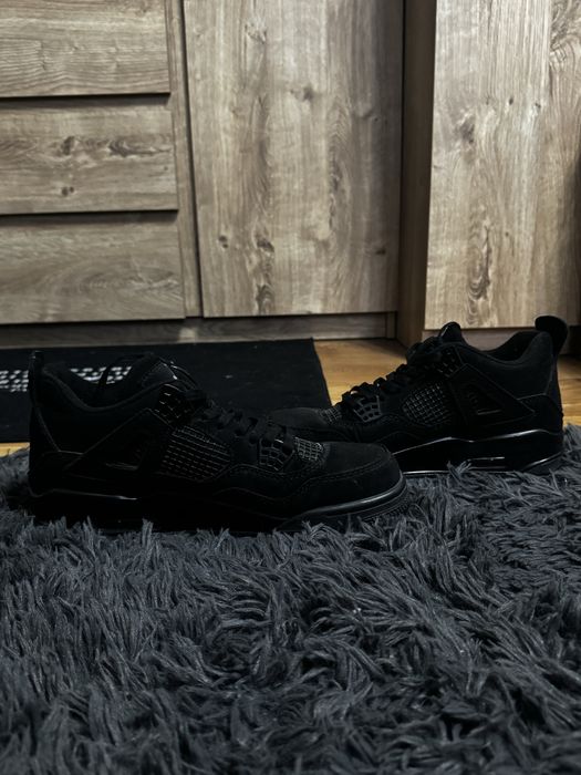 Jordan 4 Retro Black Cat / All Black Rozmiar 43
