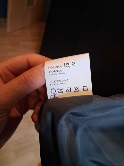 marynarka męska plus kamizelka