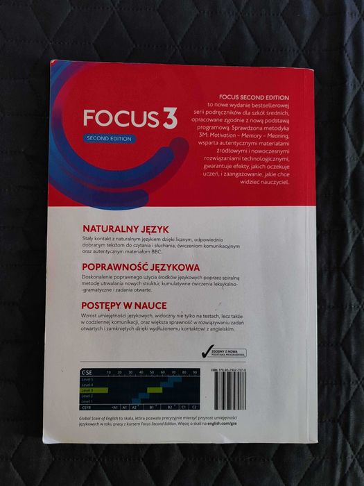 Podręcznik Focus 3 B1/B1+ second edition