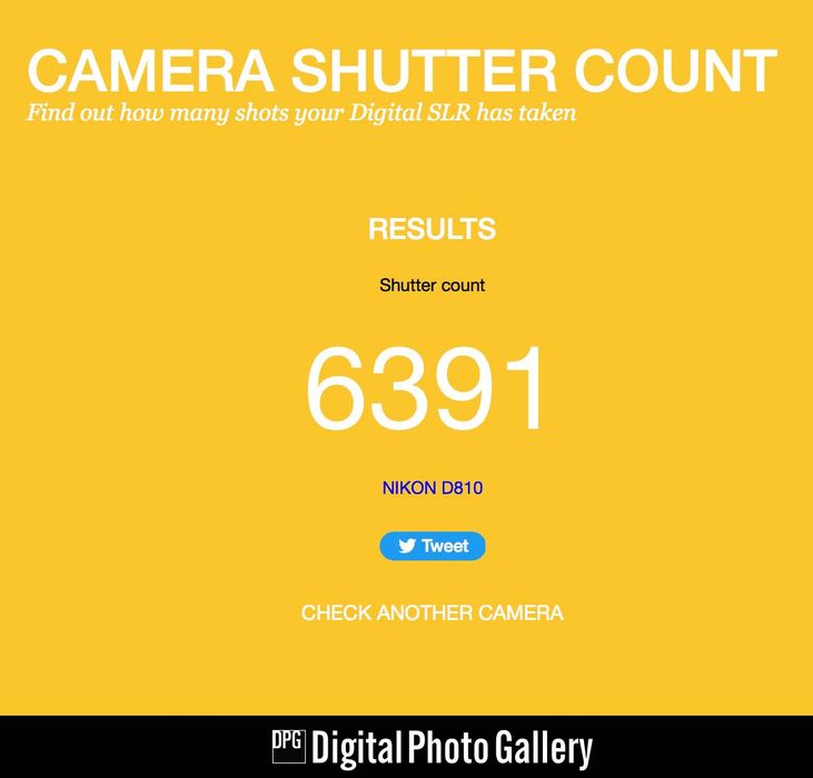 Nikon D810 korpus - przebieg 6391 zdjęć