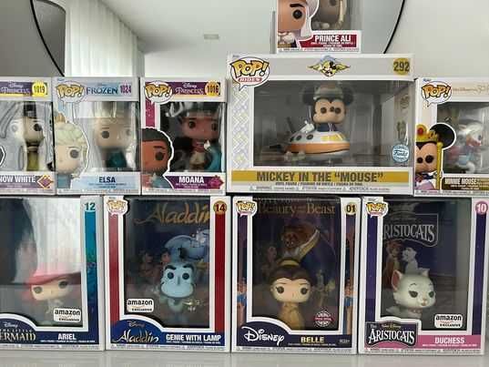 Funko POP Disney, vhs, princesas