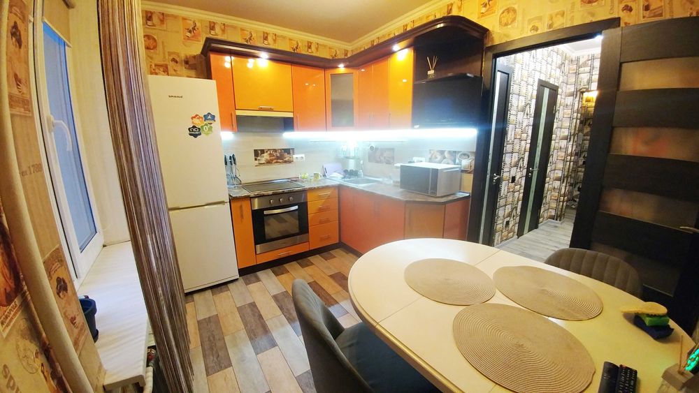 ПРОДАМ 1к 45м2 Йорданська 9Є АППС Дім 1986 р. КАПРЕМОНТ Вид на ОЗЕРО!