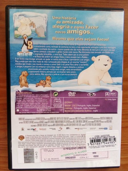 O Pequeno Urso Polar uma animação de Piet Rycker