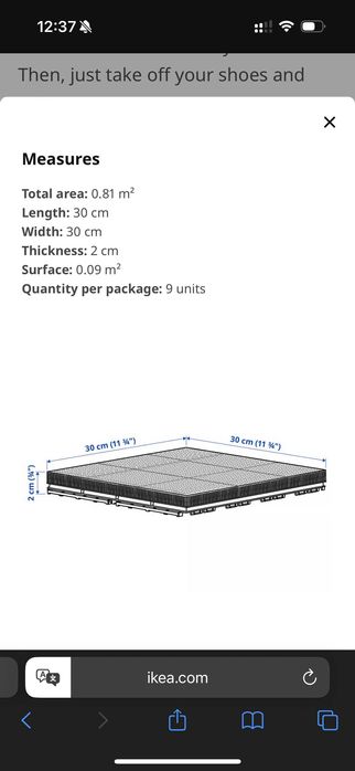 Relva Artificial de Jardim (IKEA) – 98 Unidades – €75