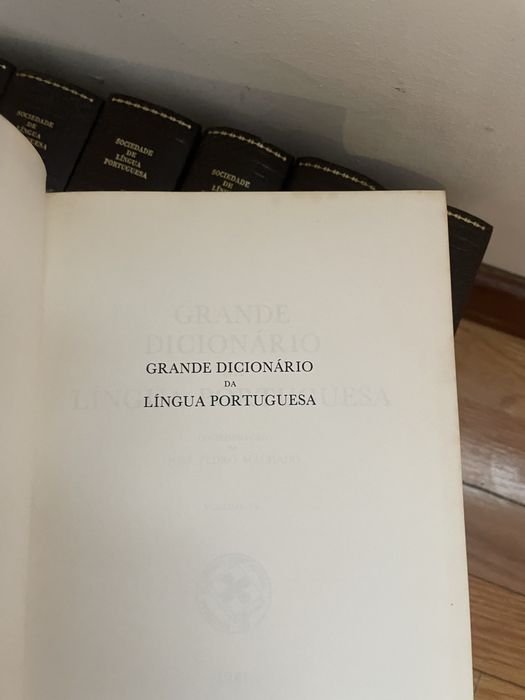 Vendo esta Dicionario da Lingua Portuguesa de 12 volumes