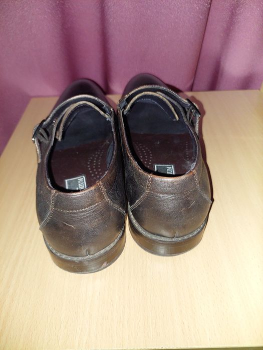 Туфлі шкіряні 41р чоловічі коричневі