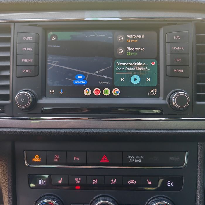 Naprawa Mapa Nawigacja  VW  Rns510 MIB 2 Aktywacja Carplay Android