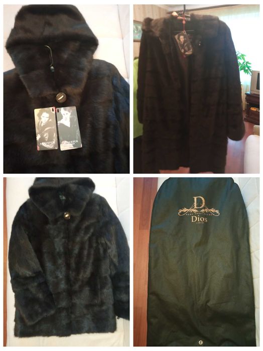 Норковая шуба-трансформер. р.М (европ. 38, укр. 44-46). НОВАЯ.