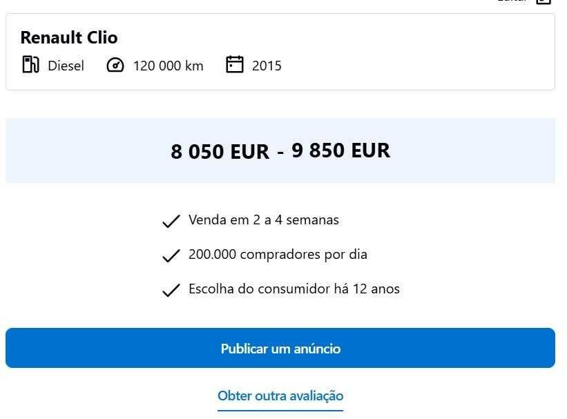 Renault Clio Dynamique S Quero vender ou trocar Renault Grand Scénic
