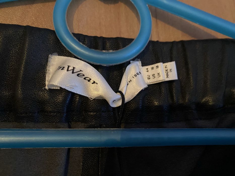 Шкіряні брюки нові