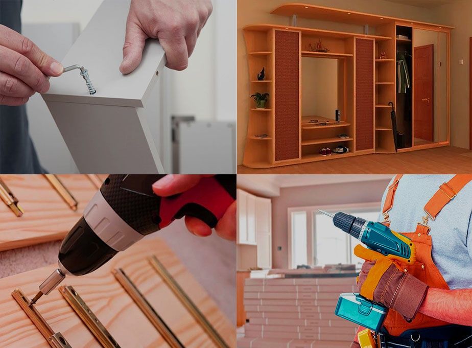 Збірка корпусних меблів складання меблів, збірка диванів, збірка ліжка