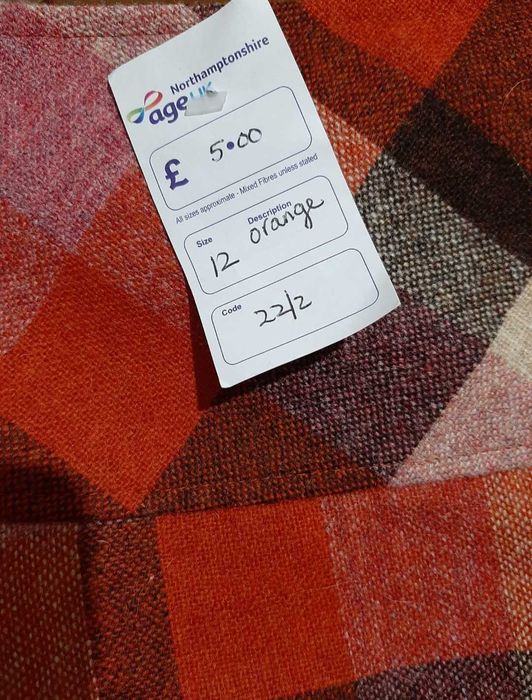 Жіноча тепла спідниця в клітинку Laura Ashley (оригінал)