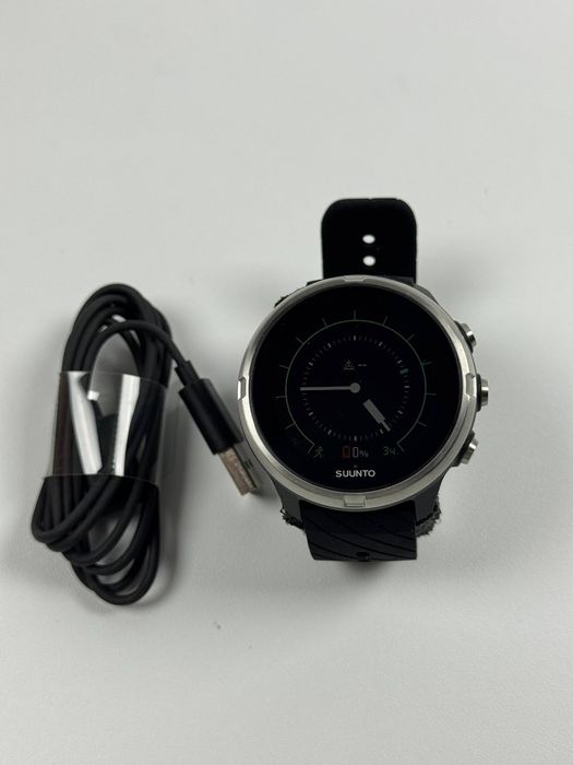 Смарт-годинник Suunto 9 GPS Sports Watch Black (SS050142000)