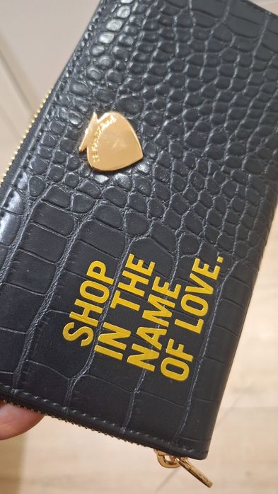 La Pandorine portfel czarny duży