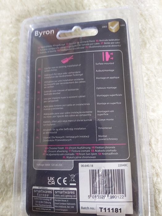 Przycisk dzwonka Byron