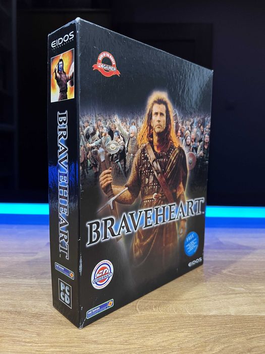 Braveheart gra (PC EN 1999) Big Box premierowe kompletne wydanie