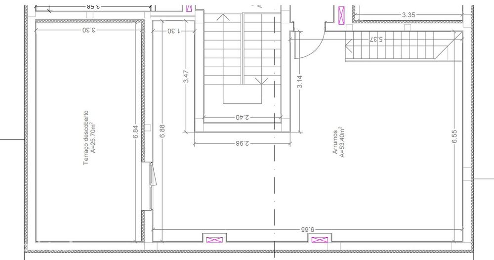Apartamento T2 Duplex Novo
