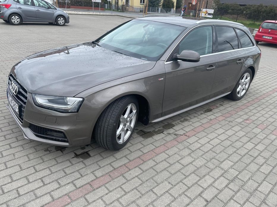 Audi A4 B8 lift SLINE 2.0TDI 150KM manual 2014 rok