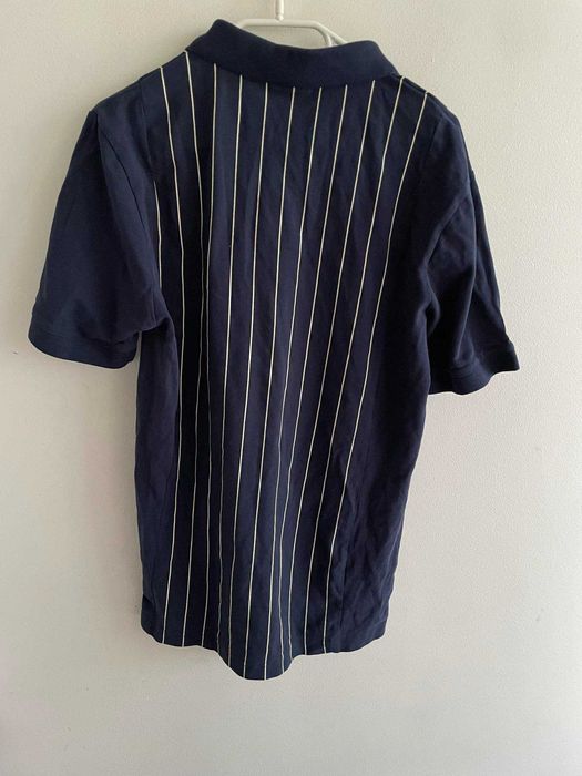 Fila koszulka t-shirt polo granatowy w paski S