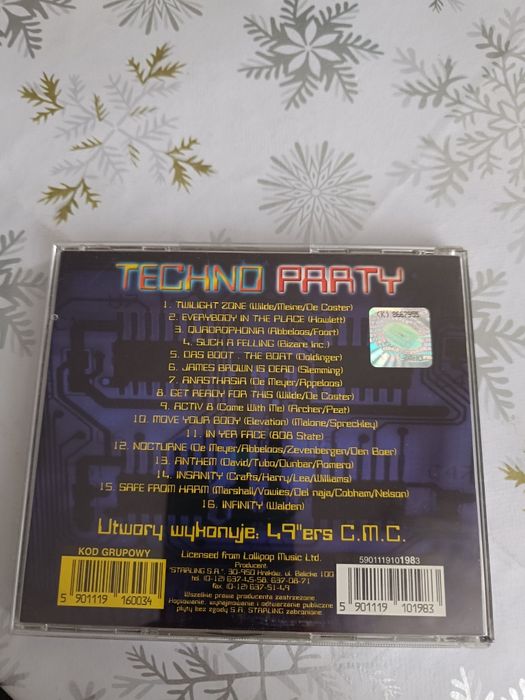 Płyta CD Techno Party