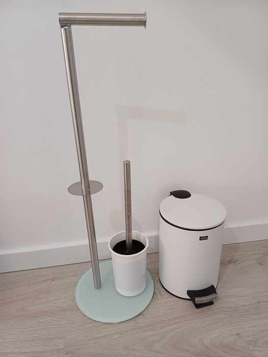 Porta Rolos com Piaçaba e Balde