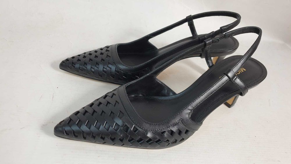 MICHAEL Michael Kors sandały Alora z ręcznie plecionej skóry r 35