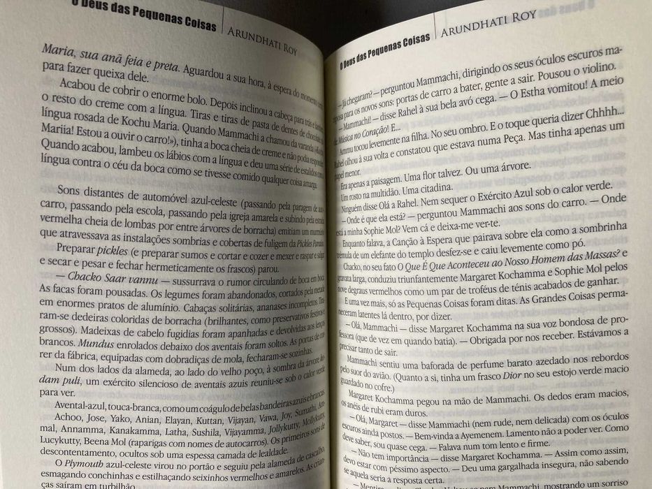 O Deus das Pequenas Coisas, de Arundhati Roy