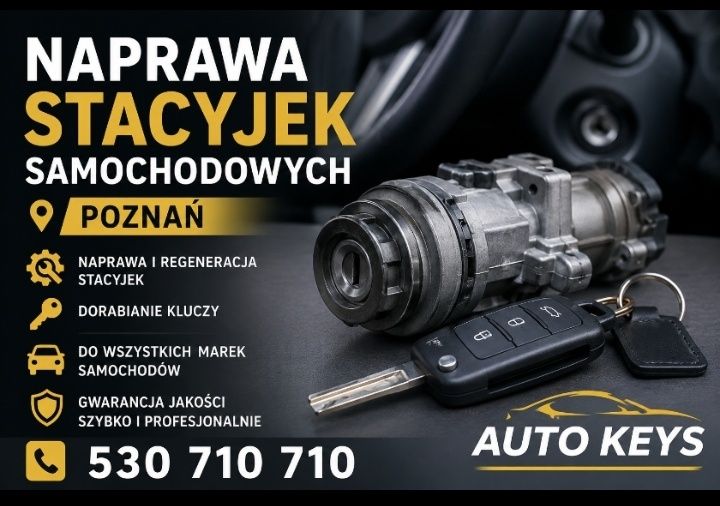 Naprawa stacyjek samochodowych. Mobilny serwis - dojazd do klienta