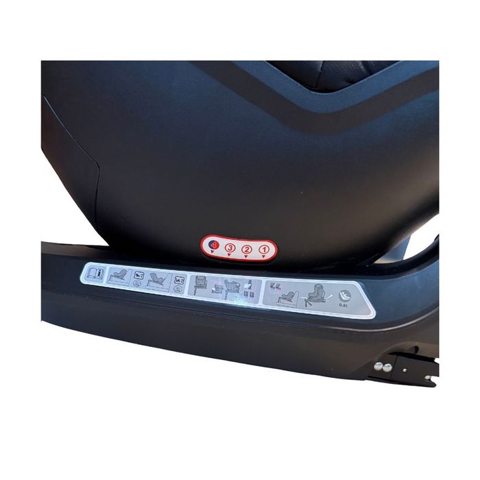 Fotelik samochodowy z bazą isofix 360 BabySafe Rhodesian 0-18kg 105cm