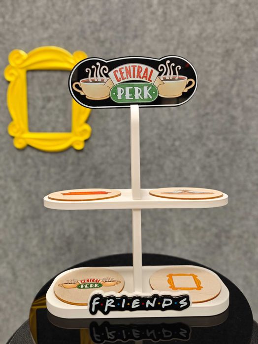 Stojak na kubki Friends Central Perk prezent dla fana 280 mm