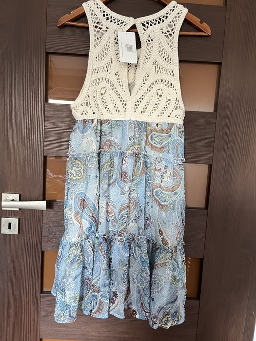 Nowa Sukienka Paola Aztec Blue S