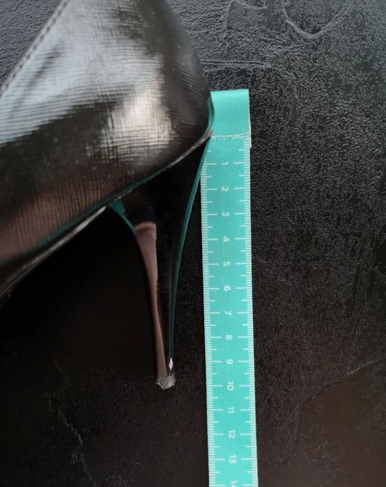 Czarne szpilki 10 cm, rozmiar 39