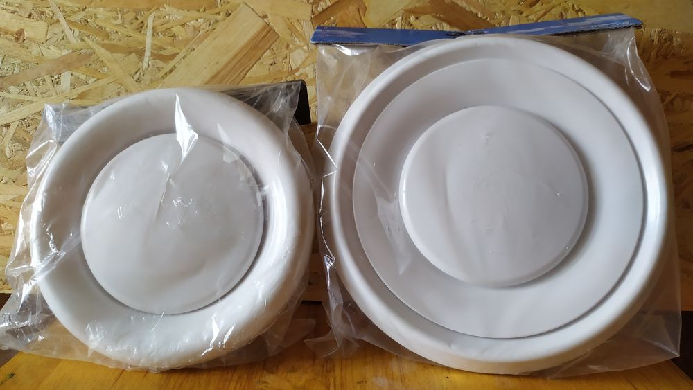 Анемостат приточно-вытяжной,потолочный А-150 врф пластиковий.